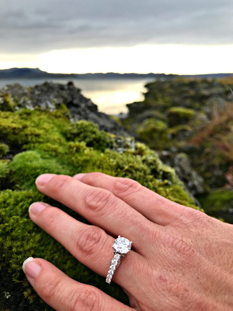 destination engagement at Lake Pingvallavatn in Iceland