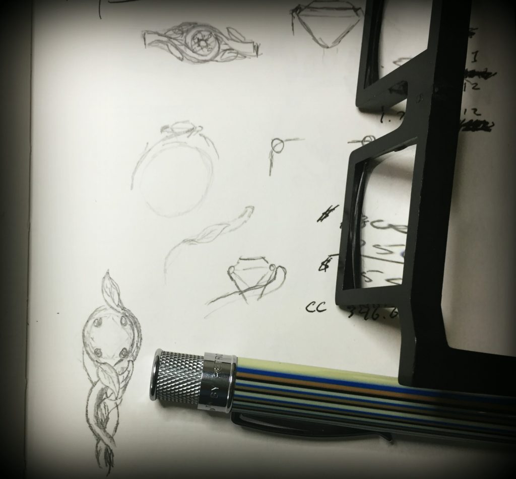 custom ring sketches